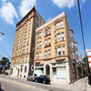 Old apartment buildings on 43rd Street